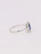 Bague 62 Bague vintage pierre bleue entourage diamants 58 Facettes J525