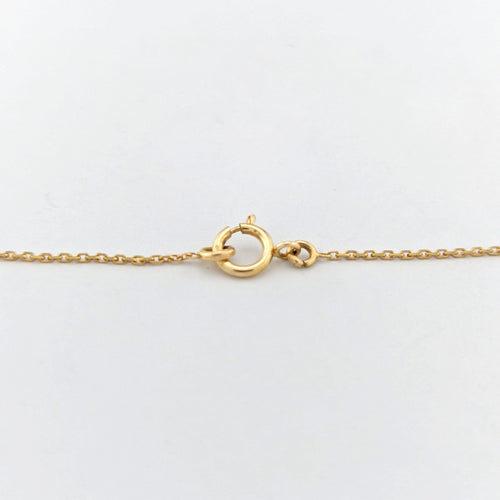 Collier Collier en or jaune et émeraudes 58 Facettes 33142