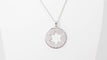 Collier Collier pendentif étoile de David en or blanc et diamants 58 Facettes 27387