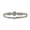 Pulseira de diamante vintage 0,89 ct