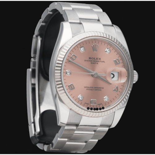 Montre Rolex Montre Date 34 mm Diamants 58 Facettes MT41694