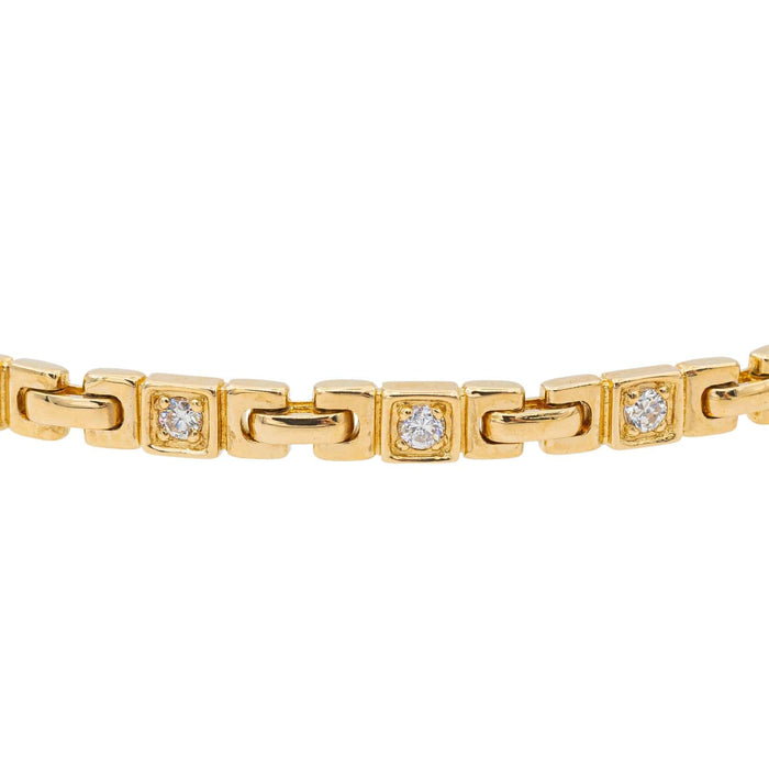 Bracelet Van Cleef & Arpels Bracelet Or jaune Diamant 58 Facettes 3088286CN