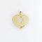 Pendentif Pendentif Poiray « Coeur Secret » en or jaune 18 carats 58 Facettes 32933