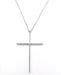 Collier collier avec croix et diamants 58 Facettes