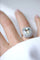 Bague 49.5 Bague Art Déco or blanc, platine, aigue-marine, diamants 58 Facettes