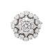 Bague 50.5 Bague Marguerite Or blanc Diamant 58 Facettes 3023854CN