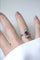 Bague 53 Bague Marquise Art Déco Rubis Birman et Diamants 58 Facettes