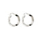 Boucles d'oreilles Boucles d'oreilles créoles ondulées 58 Facettes 22479
