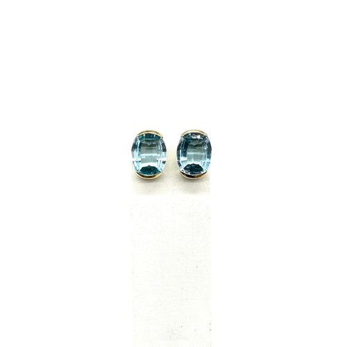 Boucles d'oreilles Boucles d'oreilles or jaune et topaze 58 Facettes Z15B51698