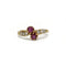 Bague 52 Bague - Or, rubis et diamants 58 Facettes 250187R