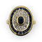Bague 51 Bague or blanc, or jaune, saphirs et diamants 58 Facettes 149060349