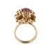 Bague 57 Bague bouquet avec rubis 58 Facettes 33247