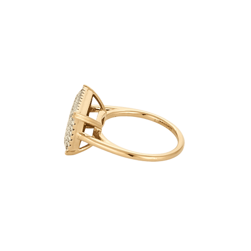 Bague 51 Bague or rose et diamants 58 Facettes BO/250031