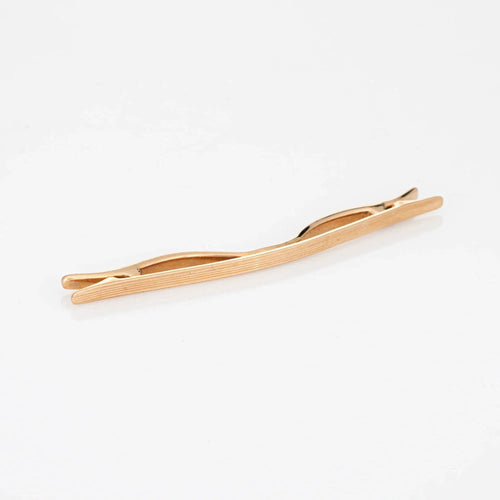 Accessoire c1940s Vintage Cartier Tie Bar Clasp 14k Yellow Gold Fine Men's Jewelry 58 Facettes G12729