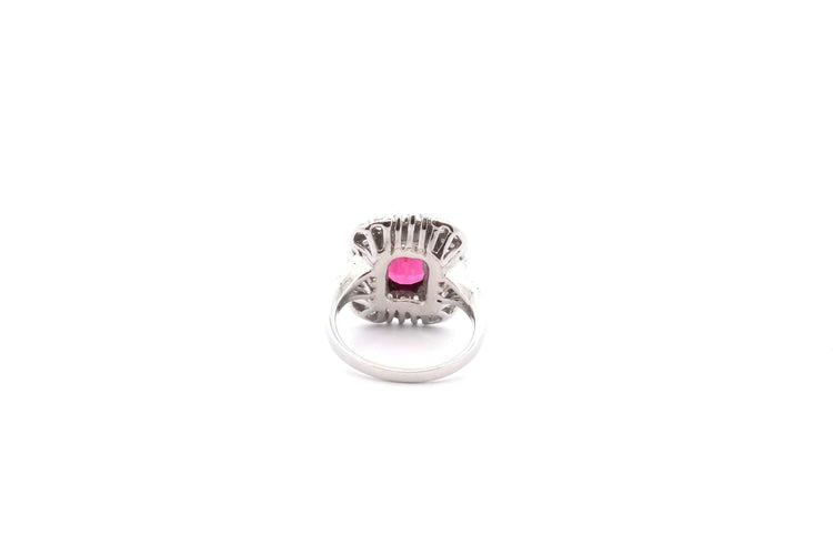 Bague Bague vintage tourmaline et diamants 58 Facettes 26431-26500