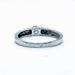 Bague 58 Bague Solitaire Moderne Or gris Diamant 58 Facettes 240 603