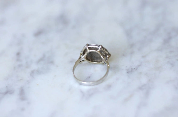 Bague 55.5 Bague pièce Napoléon 20 cent Francs 58 Facettes