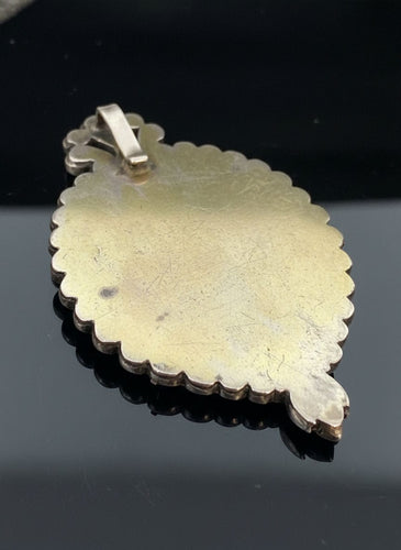 Pendentif Imponente ciondolo portaritratto austroungarico 58 Facettes