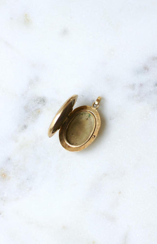 Pendentif Médaillon Ouvrant Recuerdo Fleurs Emaillées Or Jaune 58 Facettes