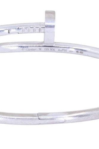 Bracelet CARTIER - Bracelet juste un clou or blanc 58 Facettes 089811