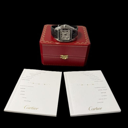 Montre Cartier Montre Santos 100 Xl Chronograph 58 Facettes MT44201