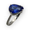 Bague 50 Bague or blanc 750 diamants et tanzanite 58 Facettes 149060163