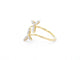 Bague 55 Bague en or jaune avec diamants 58 Facettes 2335