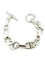 Bracelet HERMES. Collection "Aléas" bracelet argent 925/00 PM 58 Facettes