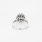 Bague 60 Bague marguerite or blanc et diamant 58 Facettes GU193