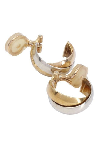 BOUCLES D'OREILLES CLIPS 3 ORS 58 Facettes 095451