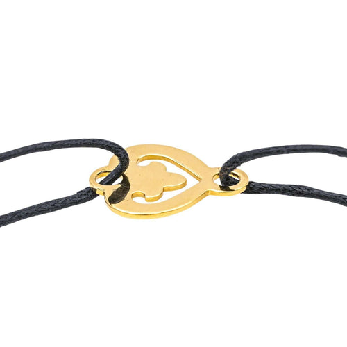 Bracelet O.J. Perrin Bracelet Coeur Légendes Or jaune 58 Facettes 4061984CN