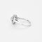 Bague 51.5 Bague ronde or blanc et diamants 58 Facettes 240784