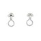 Boucles d'oreilles Boucles d'oreilles clip Art Déco en diamant 58 Facettes