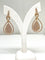 Boucles d'oreilles Boucles d’oreilles "Edouard Nahum" 2 en 1 en or rose 18 carats et diamants 58 Facettes