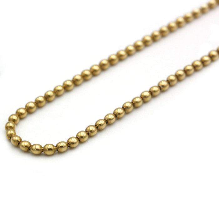 Collier Collier boule or jaune 58 Facettes 240232R