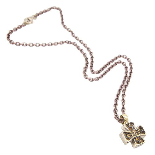 Collier Collier Croix de citrines 58 Facettes D363908SO