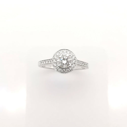 Bague Bague solitaire or diamants 58 Facettes