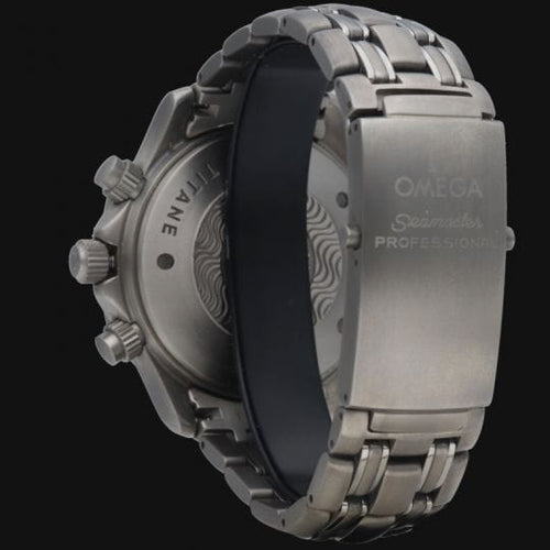 Montre Montre Omega Seamaster Diver 300M Chronographe Titane 58 Facettes MT41632