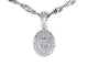 Pendentif Pendentif en or blanc avec diamants 58 Facettes 2028