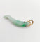 Pendentif Pendentif vintage or jaune 18k poisson gravé en jade 58 Facettes A06169