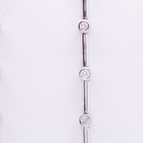 Boucles d'oreilles Boucles d'oreilles prasiolite or blanc et diamants 58 Facettes D364830FV