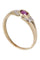 Bague 52 Bague jonc rubis et diamants 58 Facettes 084901
