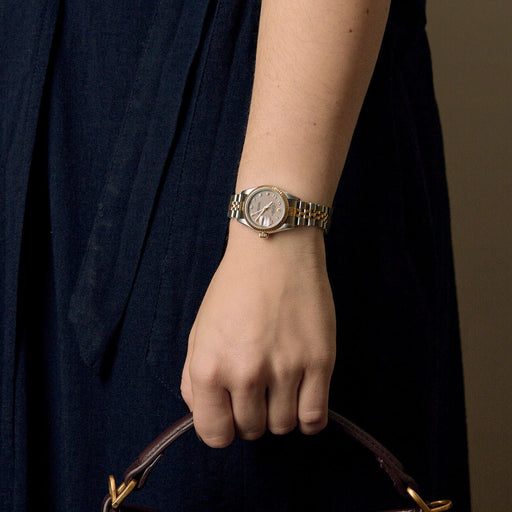 Sat Rolex model Datejust 26 mm u 18K zlatu i čeliku Computer Dial 58 Facettes