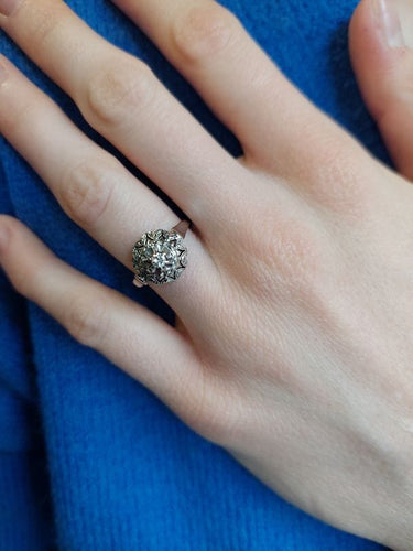 Bague 49 SOLITAIRE DIAMANT 0.07 CARAT 58 Facettes 082631