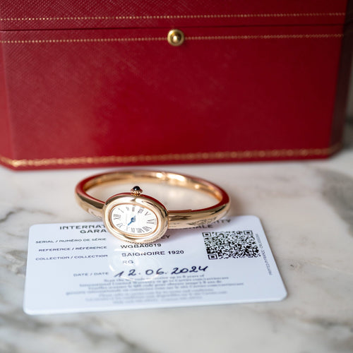 CARTIER - Uhr baignoire Mini 