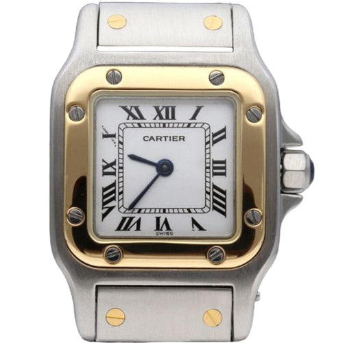 Montre Cartier Montre Santos Galbee 58 Facettes MT42890