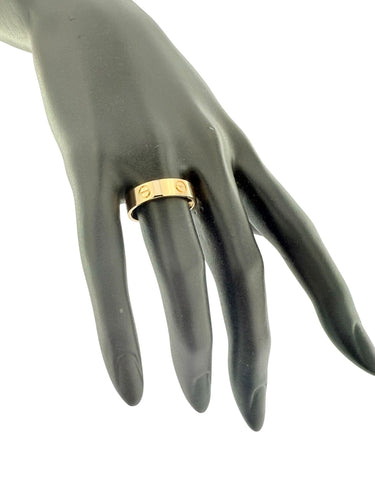 Ring 60 CARTIER - LOVE-ring i roséguld 58 Facettes