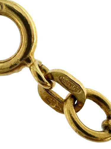 Collier BALESTRA - Chaîne italienne à maillons Mariner en or jaune 58 Facettes