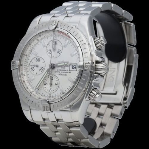 Montre Breitling Montre Chronomat Evolution Chronographe 58 Facettes MT42034
