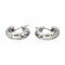 Boucles d'oreilles Boucles d'oreilles Créoles Or blanc Diamant 58 Facettes 4268398RV